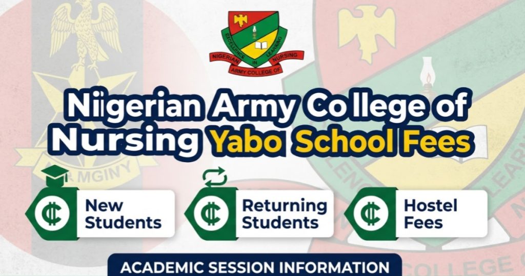 Nigerian Army College of Nursing Yaba School Fees