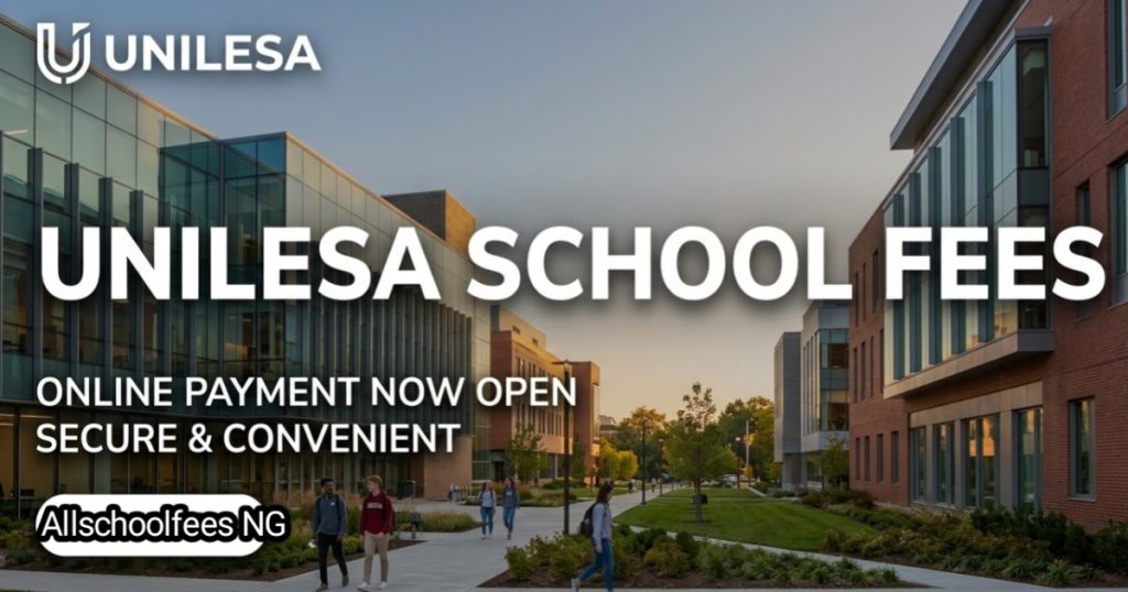 UNILESA School Fees 2026/2027: Full Breakdown for All Courses